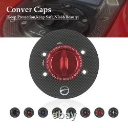 New Racing Carbon Fiber Gas Fuel Tank Caps for BMW R1200R R1200S R1200GS