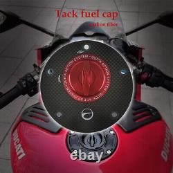 New Racing Carbon Fiber Gas Fuel Tank Caps for DUCATI 1098 1198 748 848 998