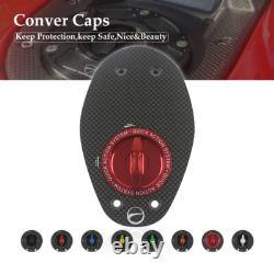 New Racing Carbon Fiber Gas Fuel Tank Caps for DUCATI 749 DARK/R/S 2004-2006