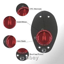 New Racing Carbon Fiber Gas Fuel Tank Caps for DUCATI 749 DARK/R/S 2004-2006