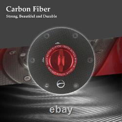 New Racing Carbon Fiber Gas Fuel Tank Caps for DUCATI HYPERMOTARD 950 SP 19
