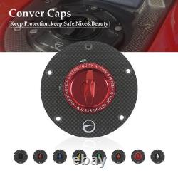New Racing Carbon Fiber Gas Fuel Tank Caps for DUCATI STREETFIGHTER 1098 10-12