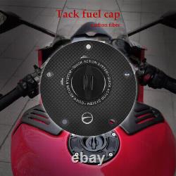 New Racing Carbon Fiber Gas Fuel Tank Caps for HONDA MSX GROM MONKEY 125