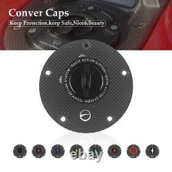 New Racing Carbon Fiber Gas Fuel Tank Caps for HONDA MSX GROM MONKEY 125