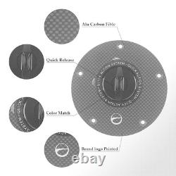 New Racing Carbon Fiber Gas Fuel Tank Caps for Honda VFR800 VFR1200 VFR400