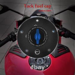 New Racing Carbon Fiber Gas Fuel Tank Caps for SUZUKI GSX-R 600 750 K4+ 04-18