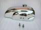 Norton Manx Wideline Featherbed Triton Race Chrome Steel Gas Fuel tank + Cap