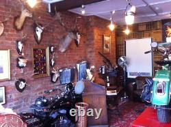 Norton racing fibreglass fuel gas tank with double fuel taps 750 Commando