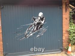 Norton racing fibreglass fuel gas tank with double fuel taps 750 Commando