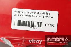 Official Raymond Roche Carbon Racing Fuel Tank Ducati 851 U18370