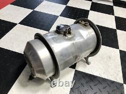 Original 1950s Spun Aluminum Eelco Fuel Tank Rat Rod Scta Trog Halibrand Moon