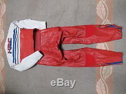 Original Vintage Rennkombi Boldor by Honda Genuine Racing Leather suit Gr. 46/1
