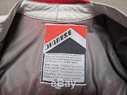 Original Vintage Rennkombi Dainese 2-tlg. Genuine Racing Leather suit Gr. 48/1