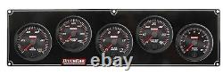 QUICKCAR RACING PRODUCTS Redline 4-1 Gauge Panel OP/WT/FP/WP with2-5/8 Tach