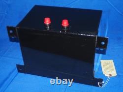 RCI Universal Aluminum Racing Fuel Cell Gas Surge Tank 12-Bolt Cap AN Fittings