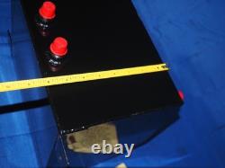 RCI Universal Aluminum Racing Fuel Cell Gas Surge Tank 12-Bolt Cap AN Fittings