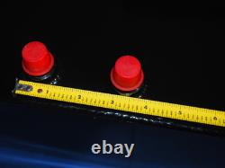 RCI Universal Aluminum Racing Fuel Cell Gas Surge Tank 12-Bolt Cap AN Fittings