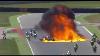 Race Motorcycle Explodes At A Moto2 Race