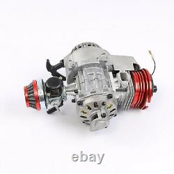 Racing 2 Stroke Pull Start 49cc Engine Motor Fuel Tank Pocket ATV Quad Dirt Bike