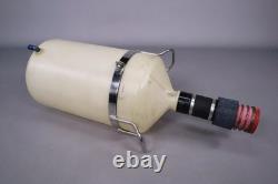 Racing fuel tank 25L with fuel vent, handles, and venting option
