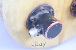 Racing fuel tank bottle, 25L, with swivel valve and vent valve