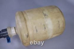 Racing fuel tank bottle, 25L, with swivel valve and vent valve