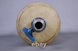 Racing fuel tank bottle, 25L, with swivel valve and vent valve