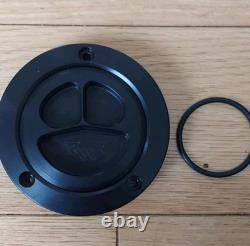 Robby Moto Ducati Cnc Aluminium Racing Fuel Filler Cap In Black New