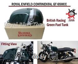 Royal Enfield BRITISH RACING GREEN Petrol Gas Fuel Tank for Continental GT 650