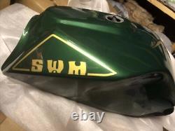 SWM 440 Gran Milano Grand Turismo Fuel Tank Petrol Tank Green British racing