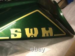 SWM 440 Gran Milano Grand Turismo Fuel Tank Petrol Tank Green British racing