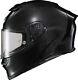 Scorpion Exo Exo-r1 Air Full Face Helmet Carbon Gloss Black Lg