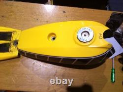 Shell Knight Yamaha Flat Track Seat Fuel Gas Tank Set Racing Pair Sr Xs Tt