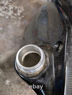 Sherco motorcycle 4 litre rally race rear auxiliary carbon petrol fuel tank 7898