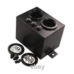 Surge Tank with Fittings Aluminum Fuel Surge Tank Welded for Racing