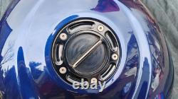 Suzuki GSXR 1000 K5 K6 2005 2006 Petrol Tank Blue Harris Keyless Racing Fuel Cap