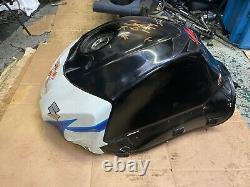 Suzuki Gsxr 1000 2010 Fuel Petrol Tank Gas Cell Damaged Leak Free Race Track