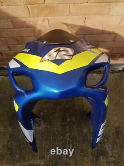 Suzuki Gsxr 1000 K3 K4 Race Fairing Front Tail Belly Pan Fibreglass Fuel Tank