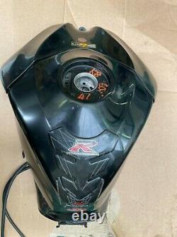 Suzuki Gsxr 600 750 K6 K7 Black Fuel Petrol Tank With Cowl Cell Track Race Road