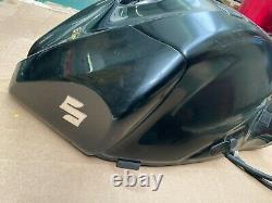 Suzuki Gsxr 600 750 K6 K7 Black Fuel Petrol Tank With Cowl Cell Track Race Road