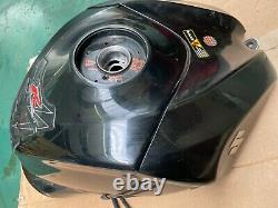 Suzuki Gsxr 600 750 K6 K7 Black Fuel Petrol Tank With Cowl Cell Track Race Road