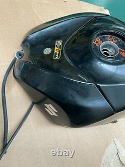 Suzuki Gsxr 600 750 K6 K7 Black Fuel Petrol Tank With Cowl Cell Track Race Road