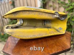 Suzuki RM Vintage 1976-8 Alloy Aluminium totally original old race fuel tank