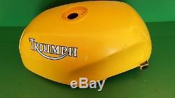 Triumph Fuel Petrol Tank Racing Yellow Speedtriple 900 Daytona Super 1200 #0012