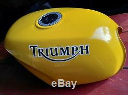 Triumph T300 900 Speedtriple Daytona Super 3 Fuel Tank Racing Yellow