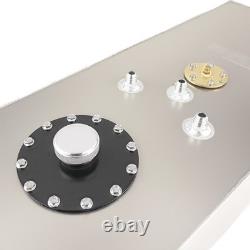 Universal Aluminum Racing Drift Fuel Cell Tank 60L with fuel level sensor