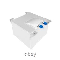 Universal Aluminum Racing Drift Fuel Cell Tank 60L with level sensor sender