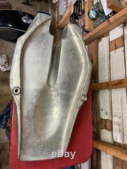 Vintage Aluminum Alloy Gas Tank Norton Road Race Cafe Lyta