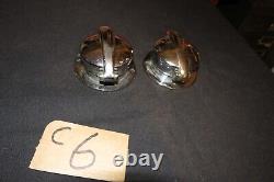 Vintage Car Motorcycle Twin Fuel Caps Race Special Kit Car Bsa Jag Rover Ford