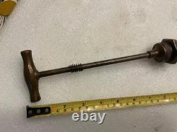 Vintage Hand Fuel Tank Primer Air Pump Veteran Race Sports Racing Grand Prix Car